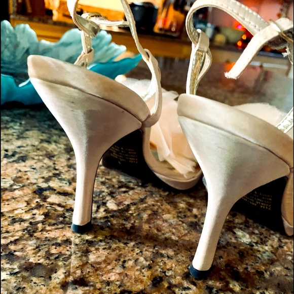 Jacqueline ferrar Satin high heel sandals - Picture 3 of 7